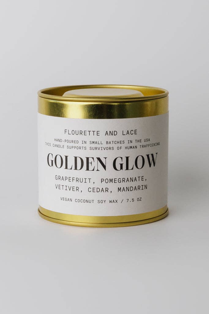 Golden Glow Candle