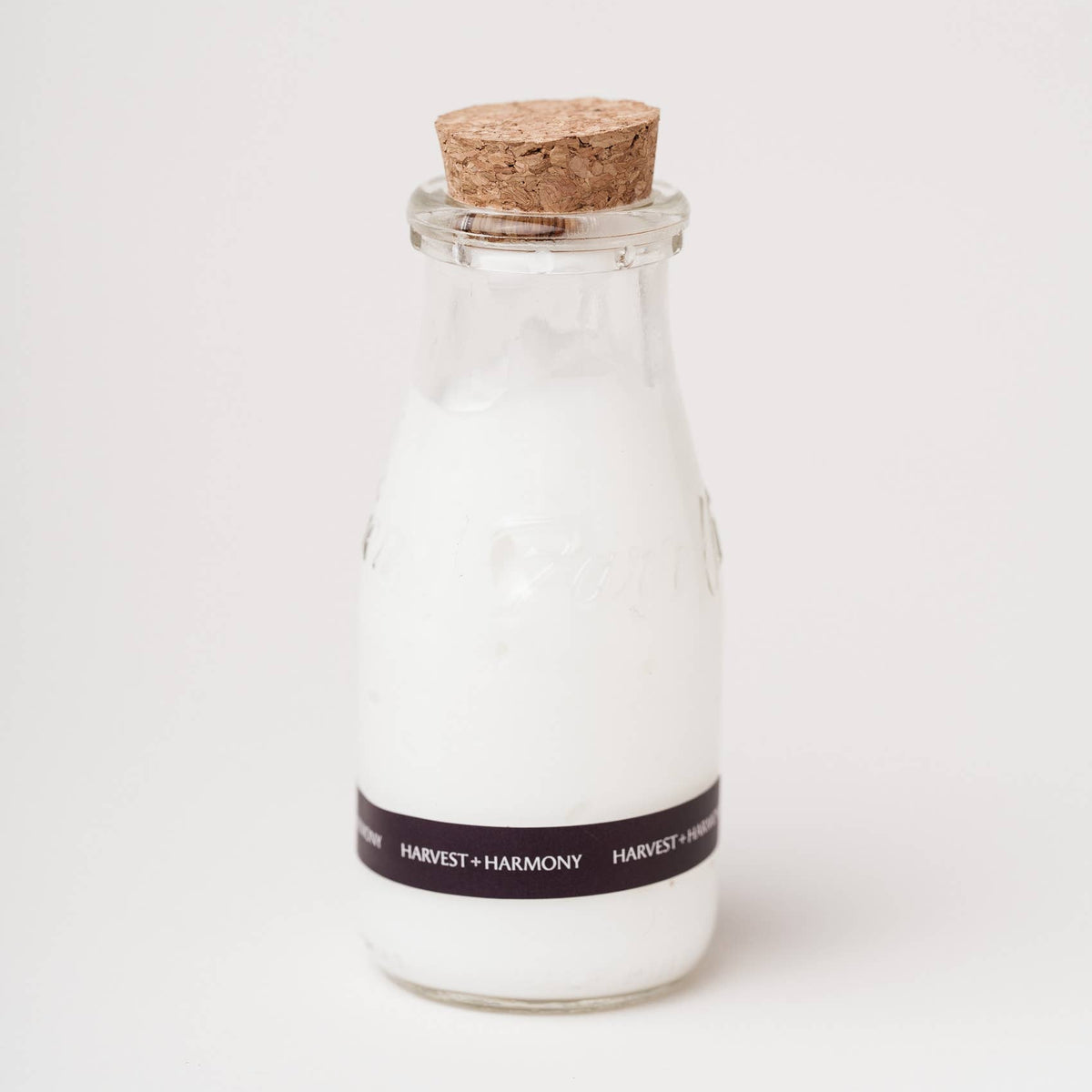 Goat Milk + Honey Lotion, Glass Milk Jug - Cloth + Cabin