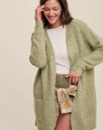 Emarie  Long Knit Cardigan