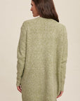 Emarie  Long Knit Cardigan