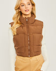 Puffer Vest With Pockets