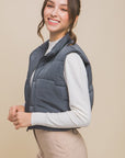 Puffer Vest With Pockets