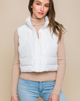 Puffer Vest With Pockets