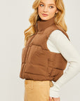 Puffer Vest With Pockets