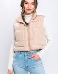 Puffer Vest With Pockets