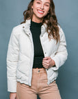 Allie Corduroy Puffer Jacket