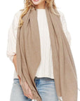 Soft Cashmere Blend Scarf