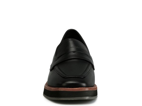 Moore Lead Lady Leather Loafers