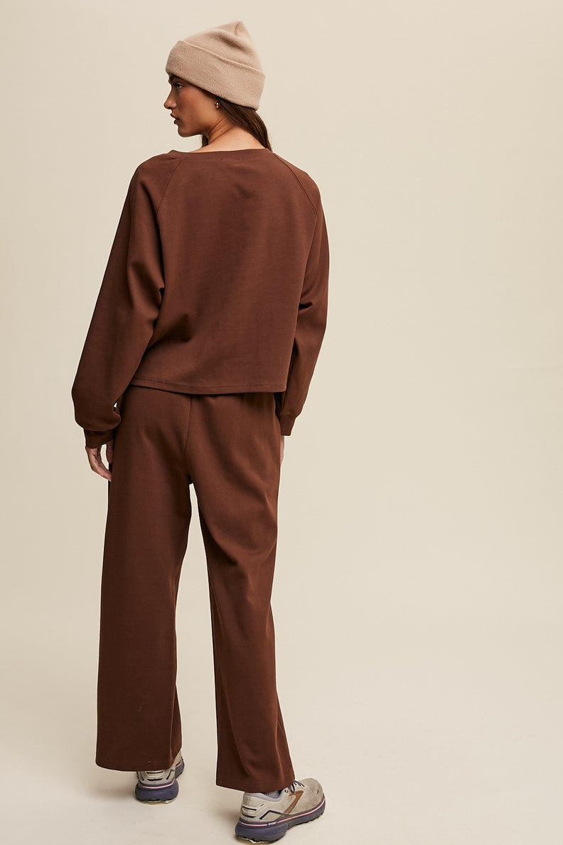 Relaxed V-Neck Lounge Set