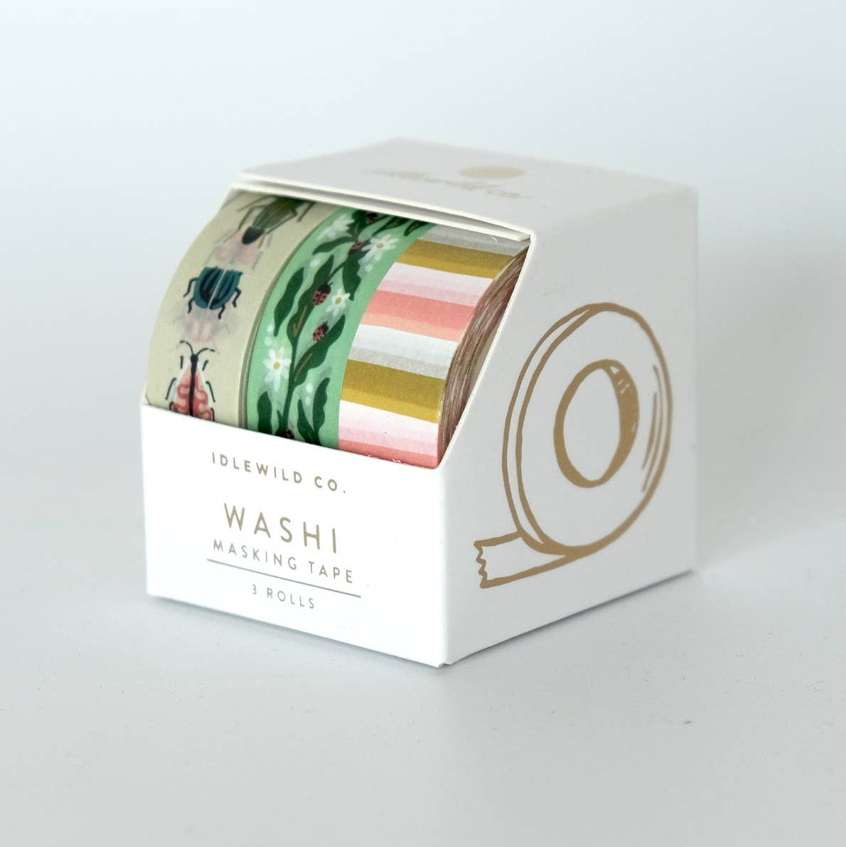 Entomologist Garden Washi Tape, Set of 3