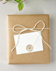 Kraft Gift Mini Notecard