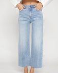 Aberdeen High Rise Jean, Light Indigo Worn