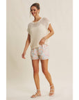 Melanie Fishnet Sweater - Cloth + Cabin