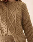 Adela Cable Knit Sweater