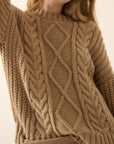 Adela Cable Knit Sweater