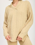 Cassie Cable Knit Sweater