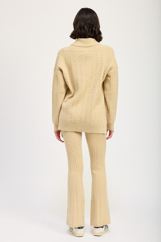 Cassie Cable Knit Sweater