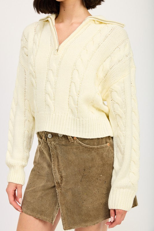 Chleo Cable Knit Sweater