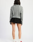 Chleo Cable Knit Sweater