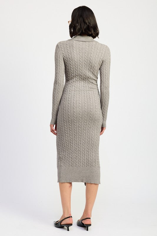 Patti Cable Knit Dress