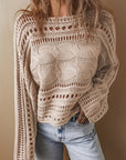 Callie Cable Knit Sweater