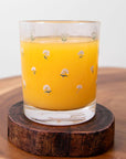 Little Lace Floral Short Juice Glass - Cloth + Cabin