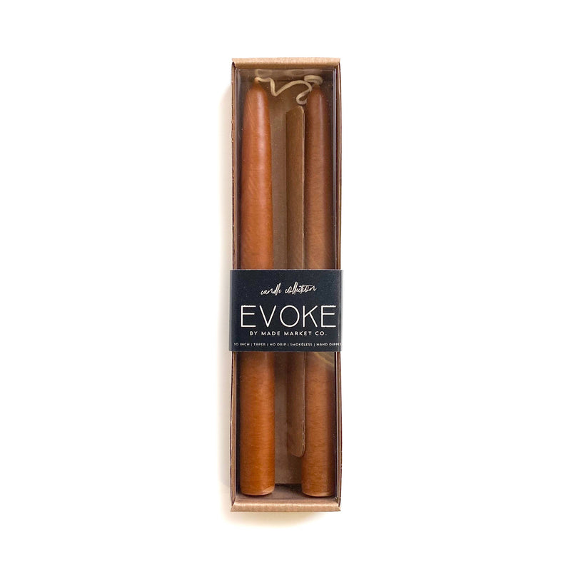 Tapered Candles - Camel - Cloth + Cabin
