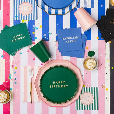 40TH Birthday Cocktail Napkins - Cloth + Cabin