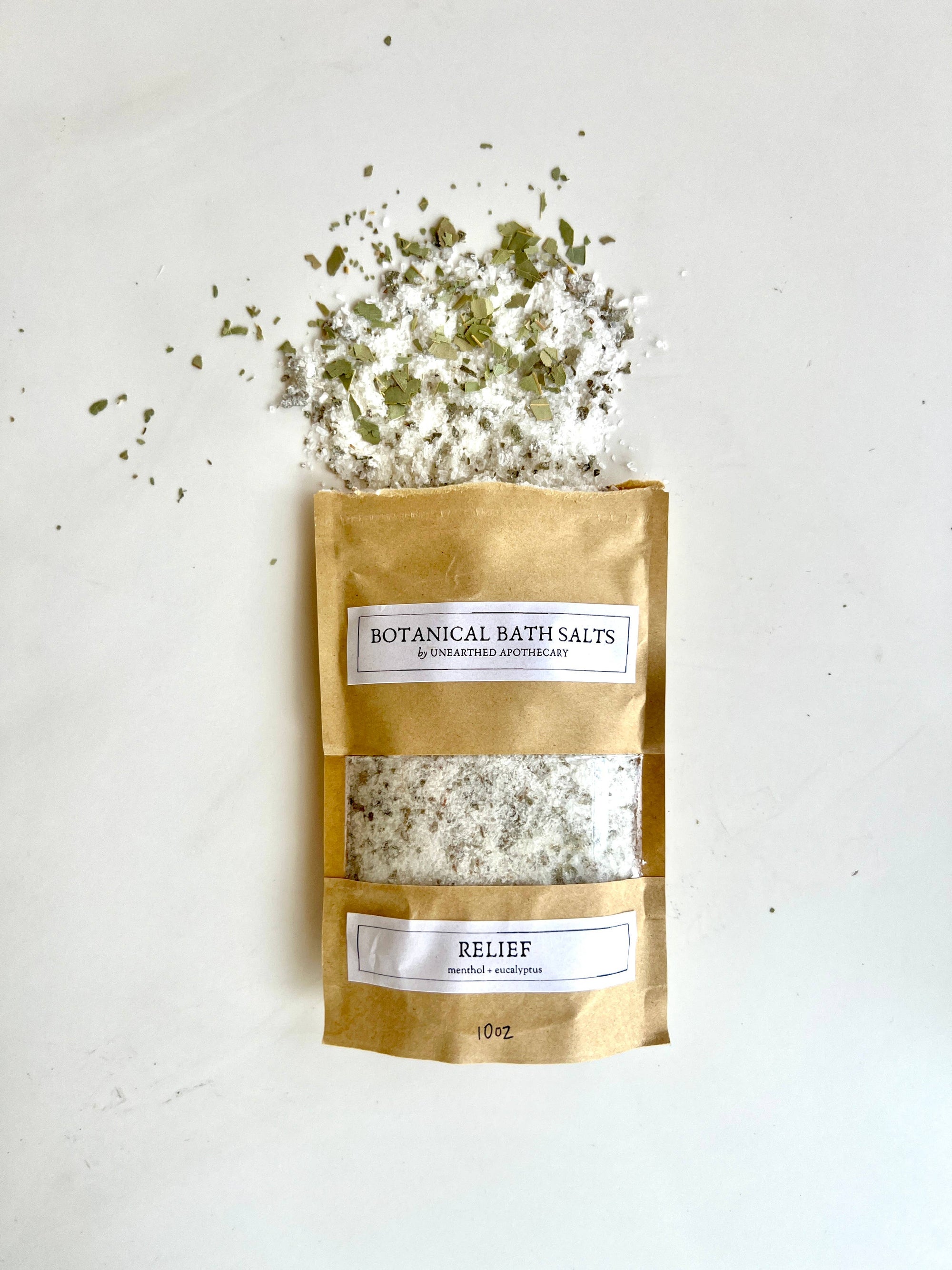 Relief - Menthol Eucalyptus Bath Salts - Cloth + Cabin
