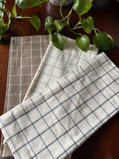 Grid Kitchen Dish Towel