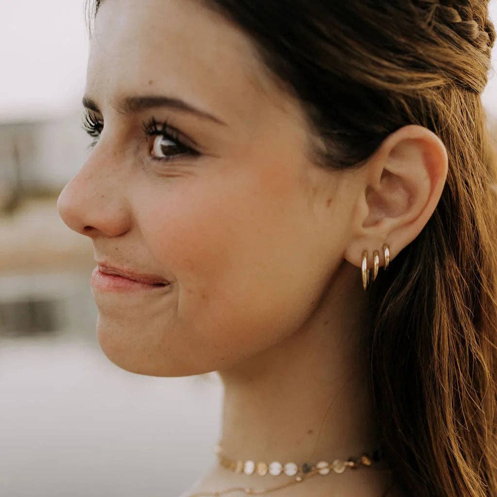 Olivia Essential Hoops - Cloth + Cabin