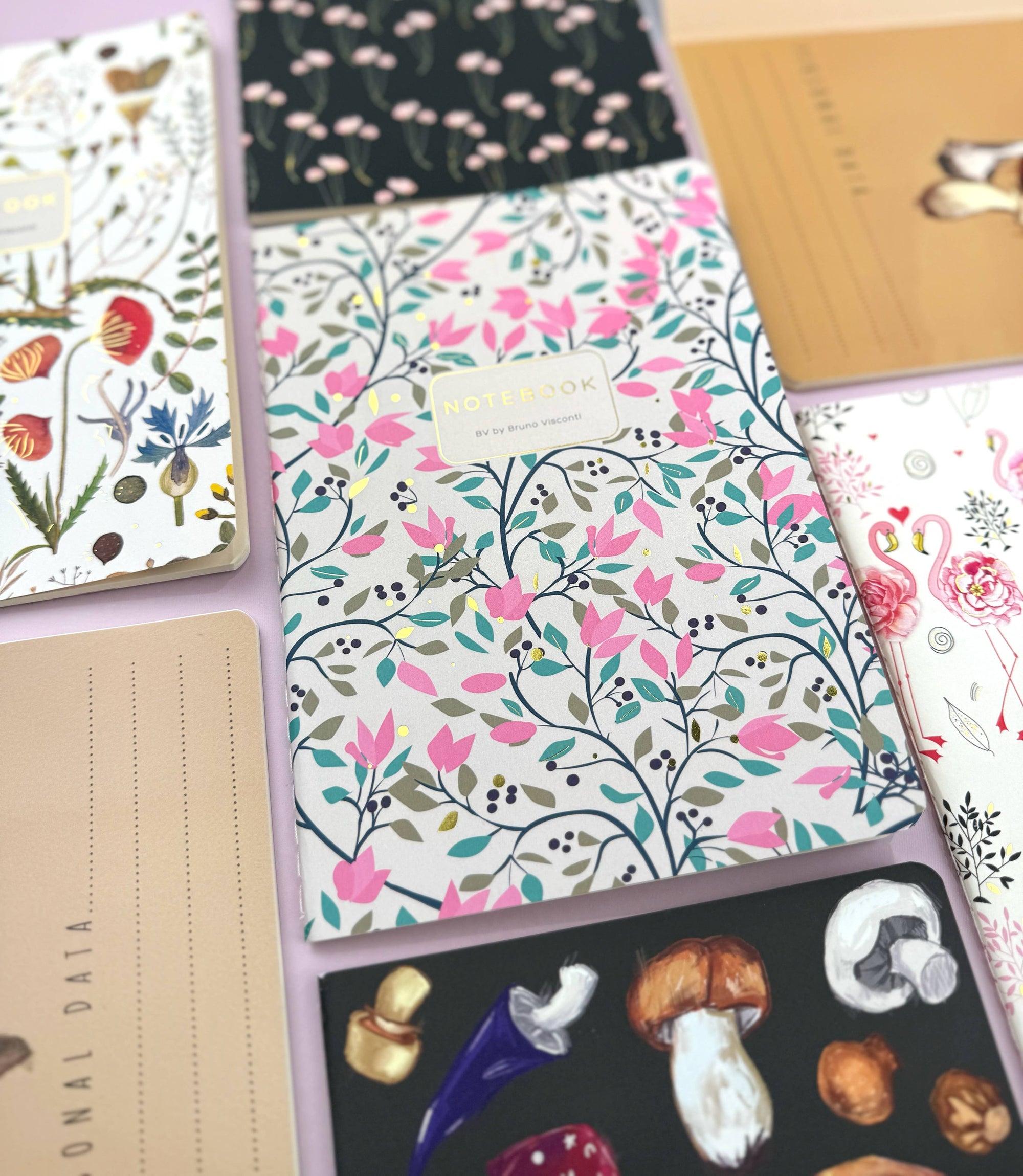 Spring Flowers Notebook - Cloth + Cabin