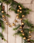 Gold Mercury Glass Garland