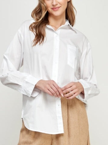 Ellison Oversized Button Down