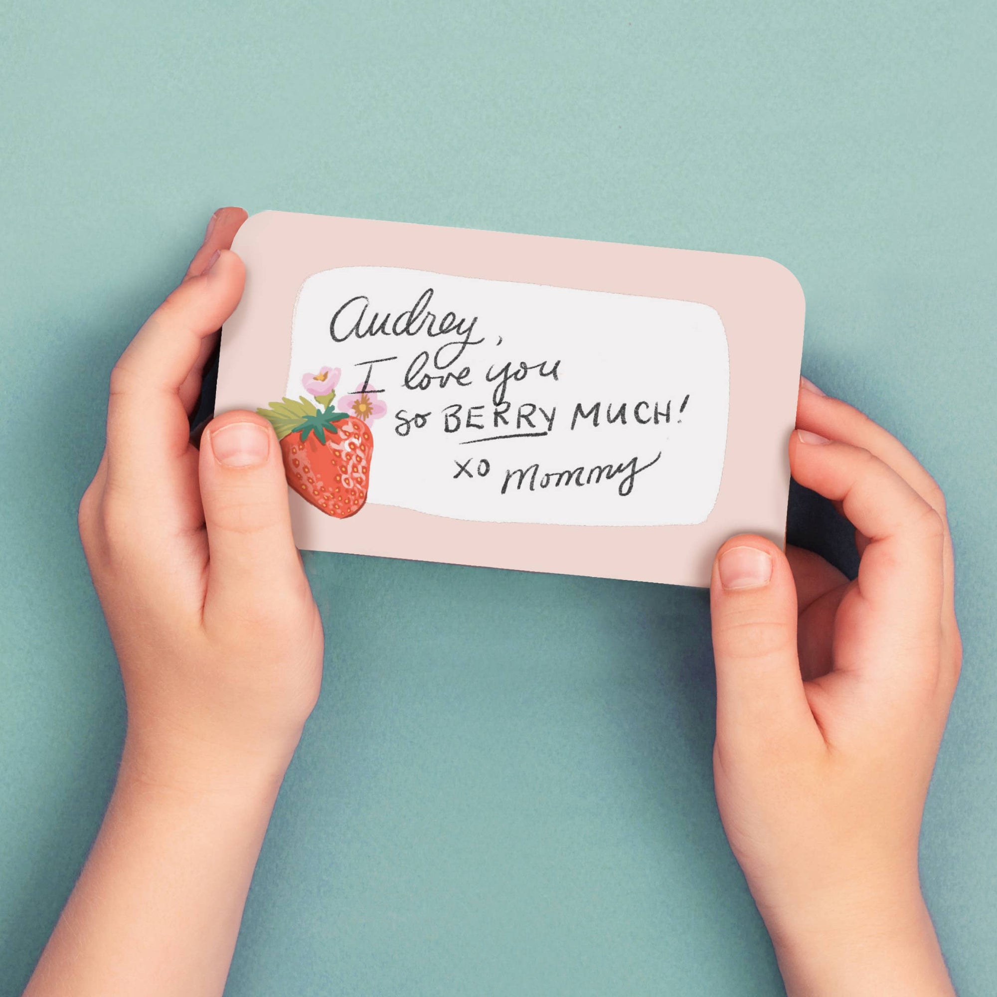 Strawberry Pocket Notes™ - Cloth + Cabin