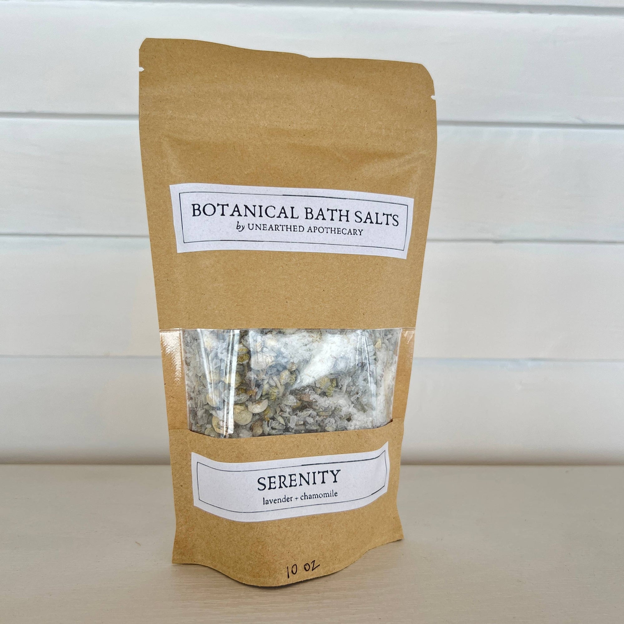 Serenity - Lavender and Chamomile Bath Salts - Cloth + Cabin