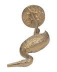 Gold Crane Gleaming Figurine - Cloth + Cabin