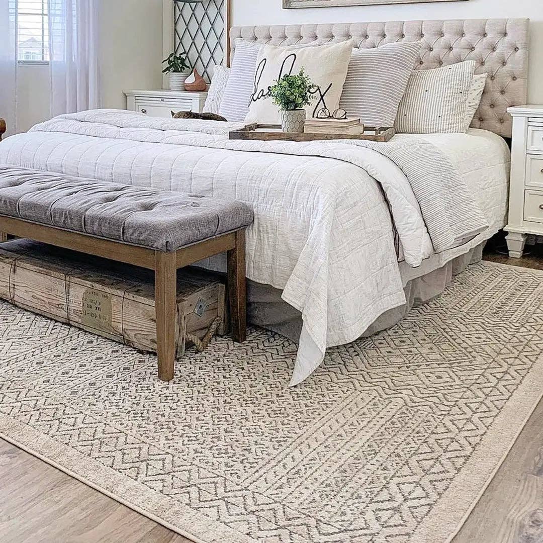 Lyre Tribal Mosaic Rug