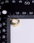 Minimalist Dome Huggie Earrings