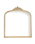 Aria Antique Vintage Brass Wall Mirror Metal