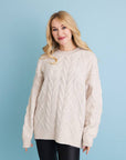 Clara Soft Cable Knit Sweater