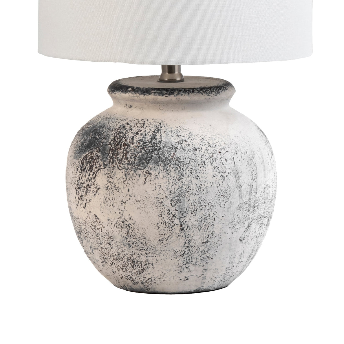 Hilma 22&quot; Distressed Ceramic Table Lamp