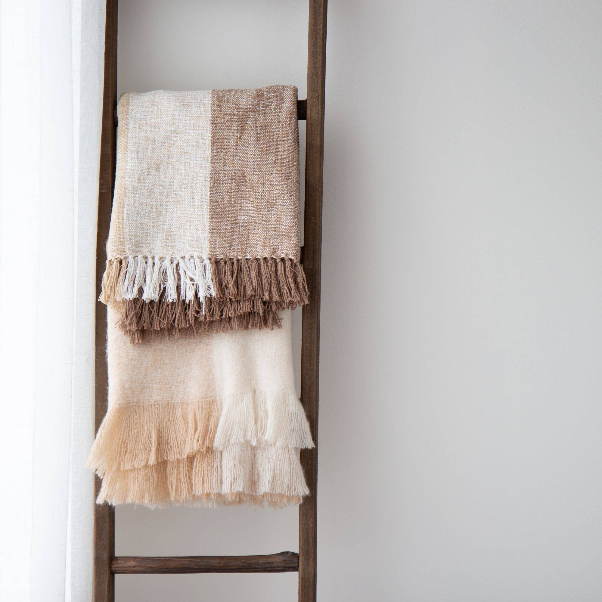 Calla Faux Mohair Throw
