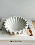 Kyma Concrete Scallop Bowl