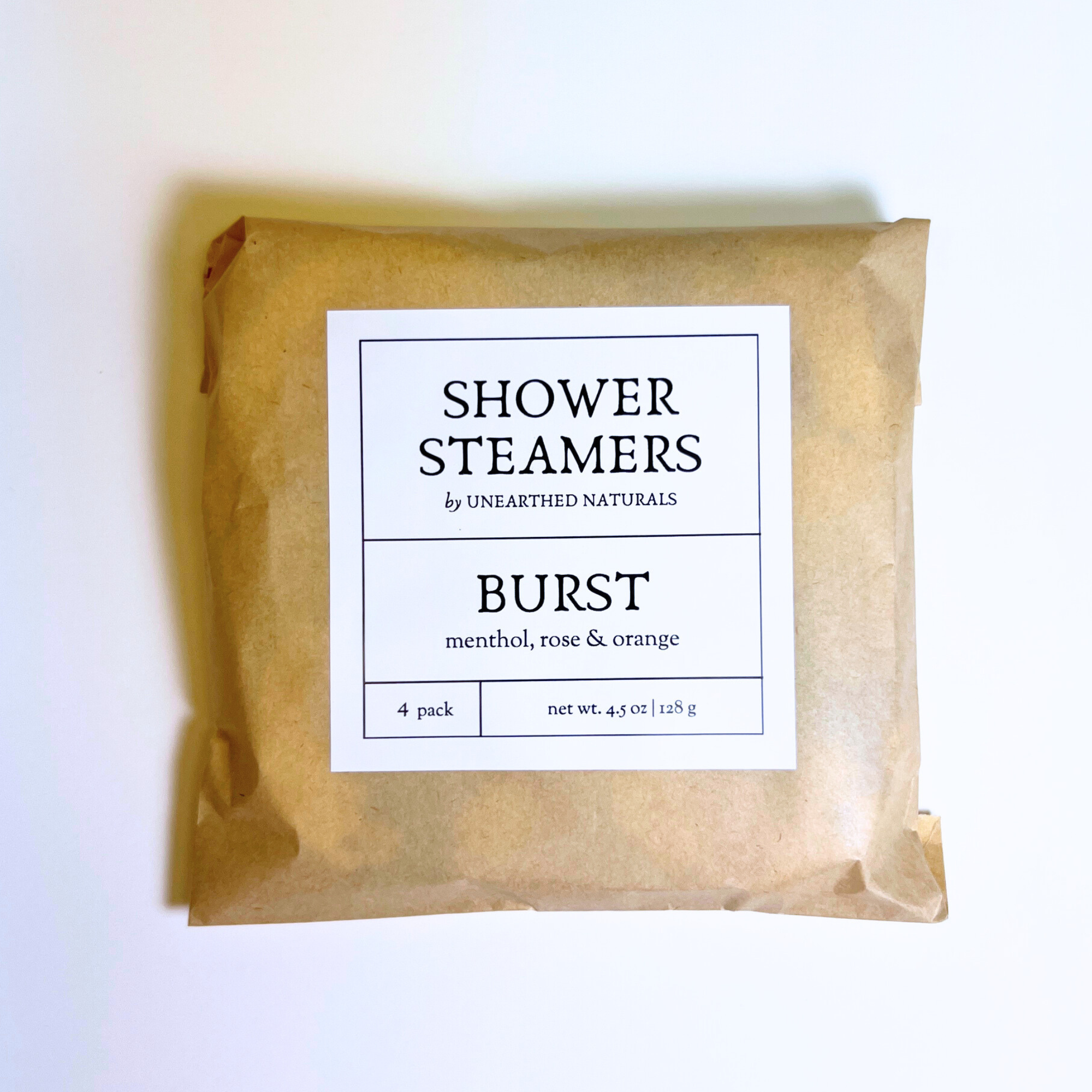 Burst Shower Steamers - 4pack - Cloth + Cabin