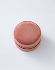 Round Velvet Jewelry Box Case - Cloth + Cabin