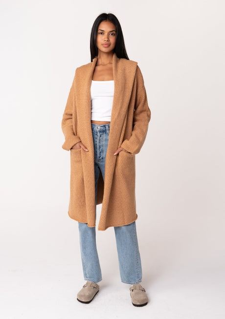 Lennox Hooded Sweater Coat