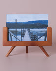 Legged Wood Photo Frame