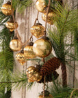 Gold Mercury Glass Garland