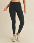 Black Aligned Performance High-Rise Leggings